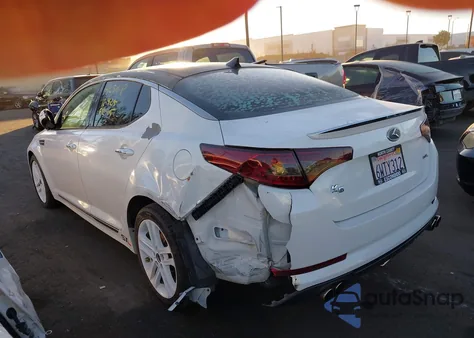 2013 Kia Optima Sx from USA, damaged, VIN 5XXGR4A66DG091410